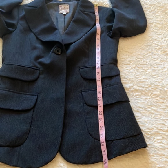 Classic nanette lepore size. 6 wool jacket - Picture 10 of 12